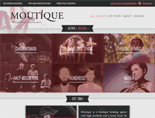 Tablet Screenshot of moutique.de